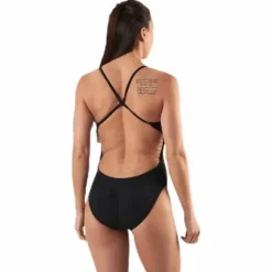 Cut-Out One Piece Black