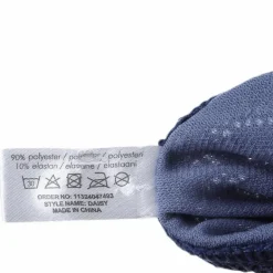 Daisy Crochet Tie Tanga Blue