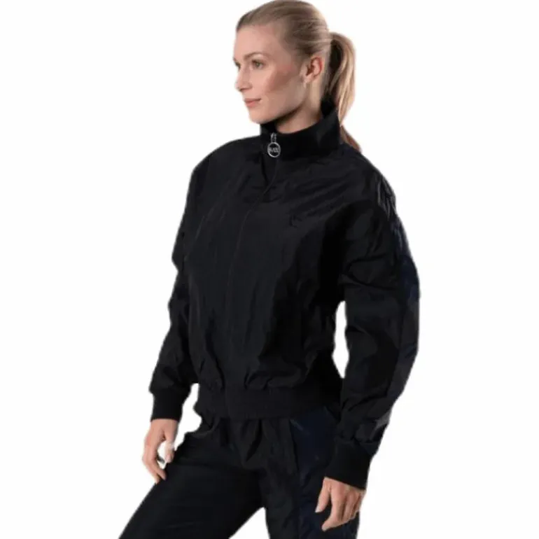 Dark Windbreaker Jacket Black