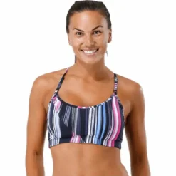 Dashing sports bra Patterned
