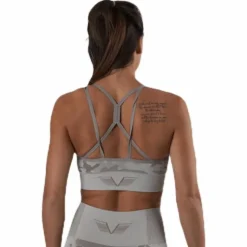 Desert Storm Camo Sports Bra Beige