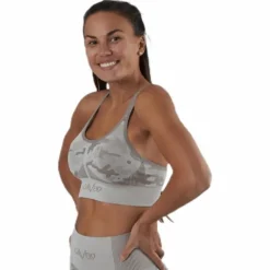 Desert Storm Camo Sports Bra Beige