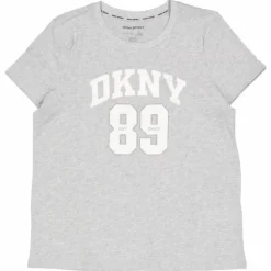 Dkny 89 Lg Crew Nk T Pgh/eggnog