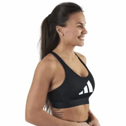Dont Rest 3 Bars Bra Black / Grey Four / White