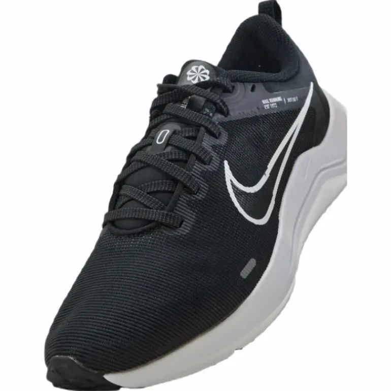 Downshifter 12 Women's Road Running Shoes BLACK/WHITE-SMOKE GREY-PURE PLATINUM