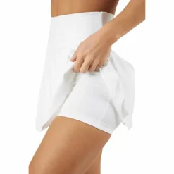 Dri-FIT Club Women's Short Skirt WHITE/BLACK