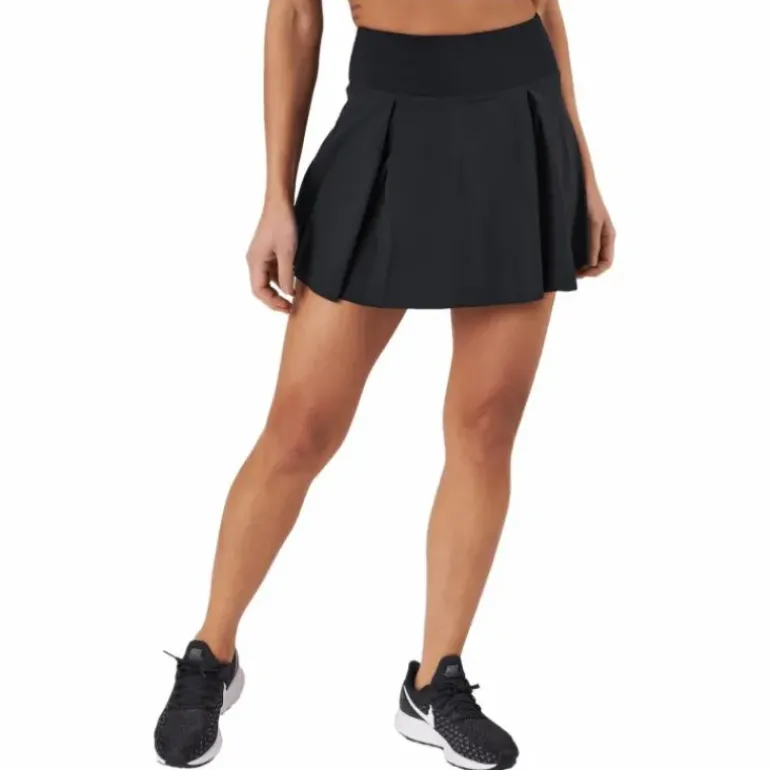 Dri-FIT Club Women's Short Skirt BLACK/WHITE
