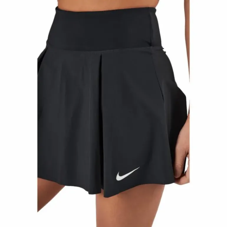 Dri-FIT Club Women's Short Skirt BLACK/WHITE