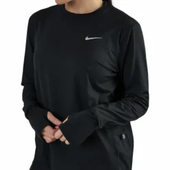 Dri-FIT Element Women's Running Crew BLACK/REFLECTIVE SILV