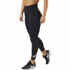 Dri-FIT Fast Women's Mid-Rise 7/8 Leggings BLACK/REFLECTIVE SILV