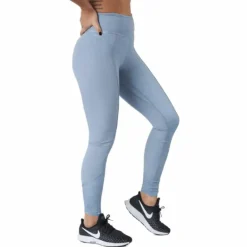 Dri-fit One Luxe Women's Mid-r Ashen Slate/htr