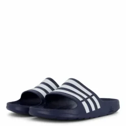 Duramo Slides Dark Blue / White / Dark Blue
