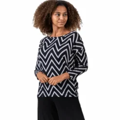 Elcos 4/5 Aop Top Black/Grey