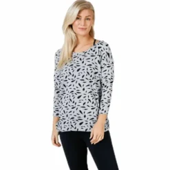 Elcos 4/5 Aop Top Jrs Grey