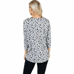 Elcos 4/5 Aop Top Jrs Grey