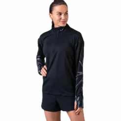 Element Flsh Half-Zip Black/Silver