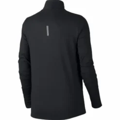Element Women's 1/2-Zip Running Top BLACK/REFLECTIVE SILV