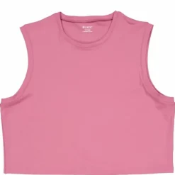 Ella Overlap Crop Top Mellow Mauve