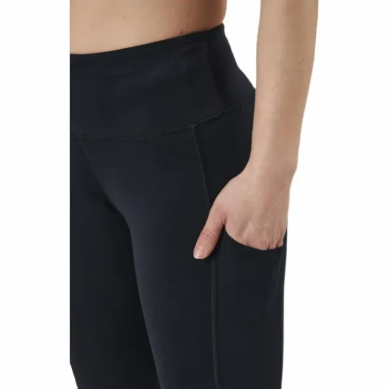 Epic Luxe Running Crop Black/Silver