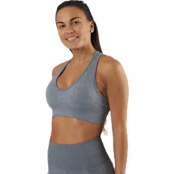 Erica Seamless Sports Bra Grey
