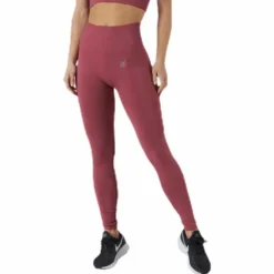 Erica Seamless Tights Pink/Red