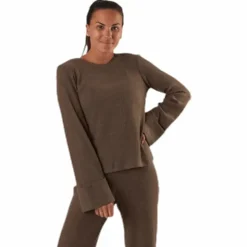 Ermione Ls Top Beige