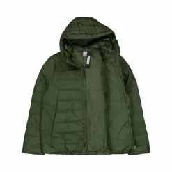 Ess Hooded Padded Jacket Myrtle