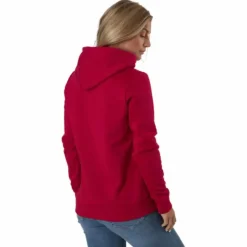 Ess Logo Hoodie Fl (s) Persian Red