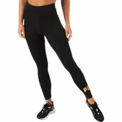 ESS Logo Leggings Black/Gold