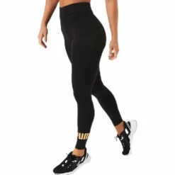 ESS Logo Leggings Black/Gold