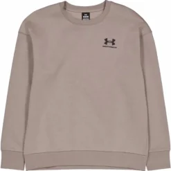 Essential Fleece Crew Brown