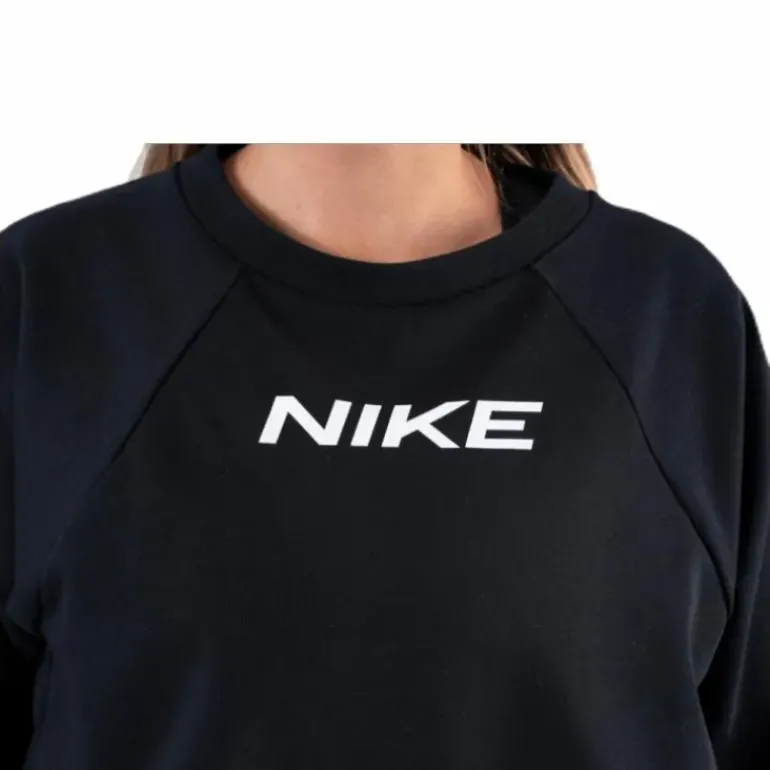 Essential Fleece Crew Plus White/Black