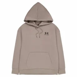 Essential Fleece Hoodie Brown