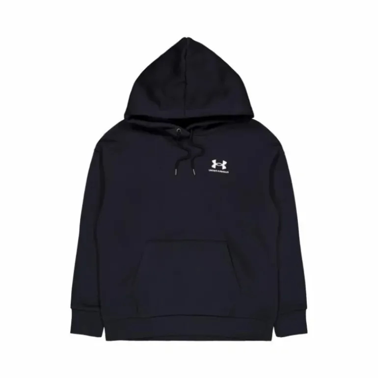 Essential Fleece Hoodie Black