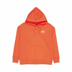 Essential Fleece Hoodie Venom Red
