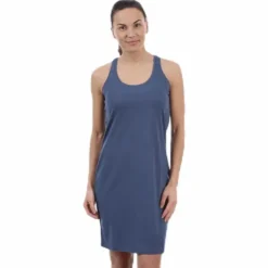 Essential Racer Dress Blue