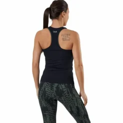 Essential Rib Racerback Black