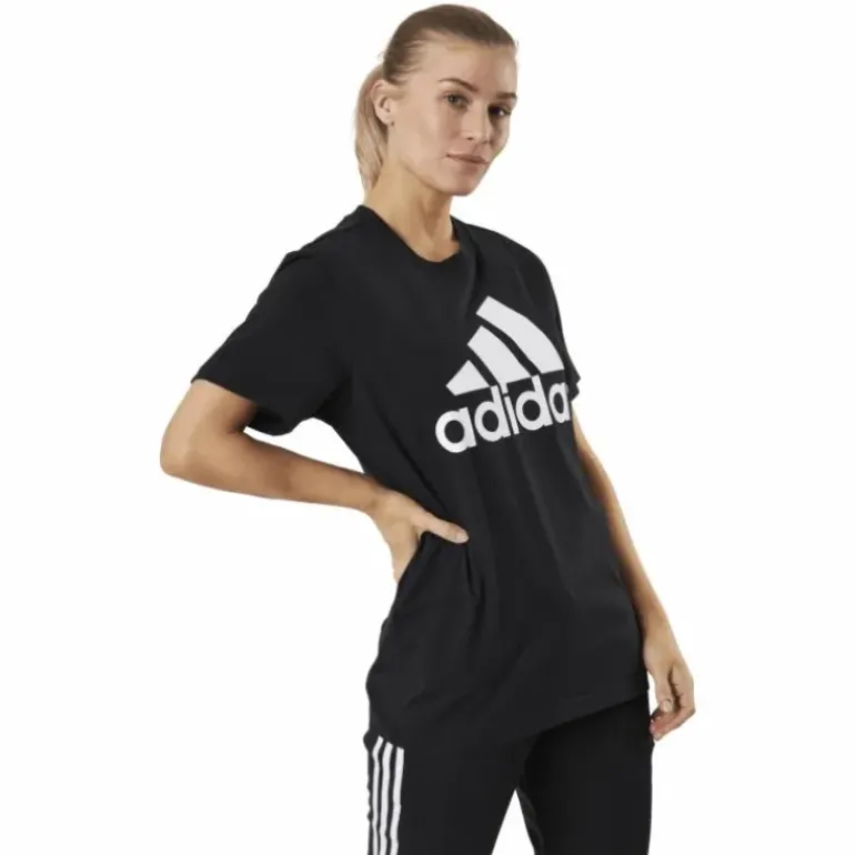 Essentials Boyfriend T-Shirt Black / White