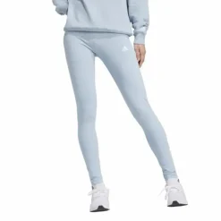 ESSENTIALS HIGH-WAISTED LOGO LEGGINGS Blue