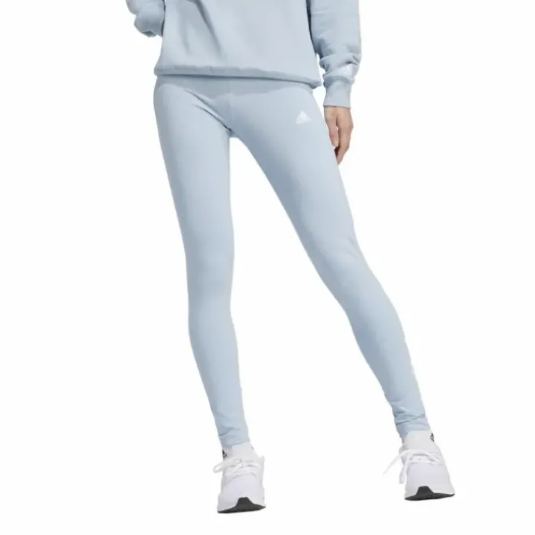 ESSENTIALS HIGH-WAISTED LOGO LEGGINGS Blue