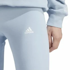 ESSENTIALS HIGH-WAISTED LOGO LEGGINGS Blue