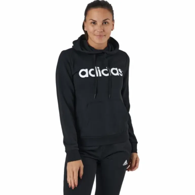 Essentials Hoodie Black / White