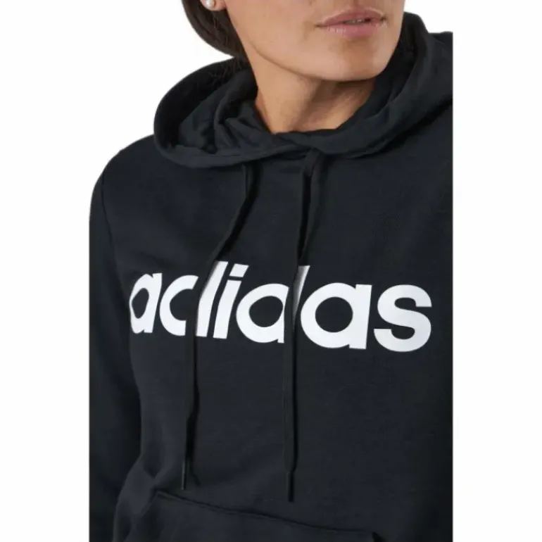 Essentials Hoodie Black / White