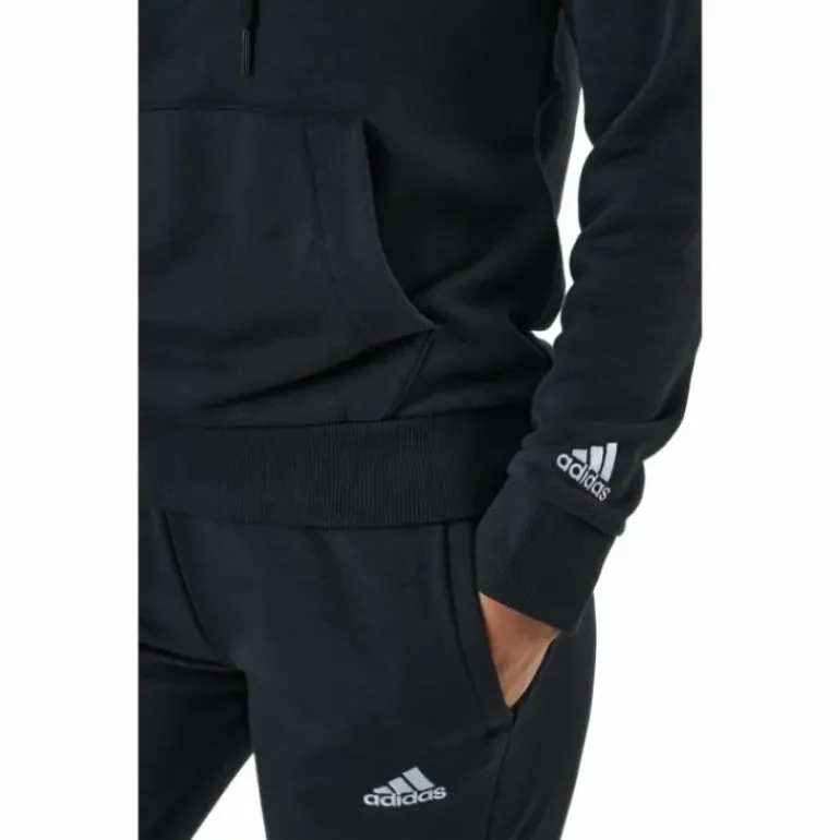 Essentials Hoodie Black / White