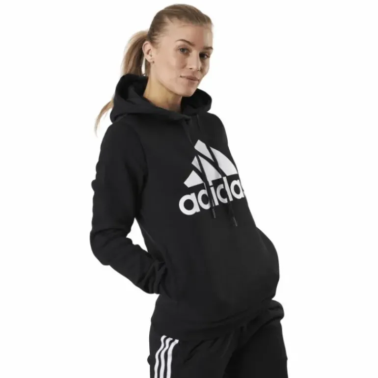 Essentials Hoodie Black / White