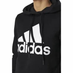 Essentials Hoodie Black / White