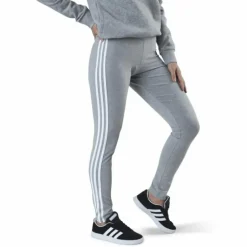 Essentials Legging Medium Grey Heather / White