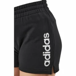 Essentials Linear French Terry Shorts Black / White