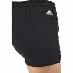 Essentials Linear French Terry Shorts Black / White