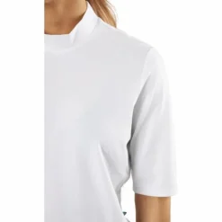Essentials Mock Polo Shirt White